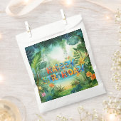 キュートな恐竜の好意バッグ フェイバーバッグ (クリップ留めされた状態)