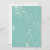 キュートな恐竜の少年の誕生日パーティーの招待状 招待状 (裏面)