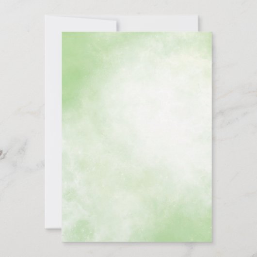 キュートな恐竜の誕生日パーティーへの招待 招待状 (裏面)