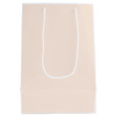 キュートな恐竜の誕生日パ感謝していーティ ミディアムペーパーバッグ (裏面)