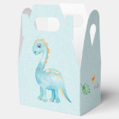 キュートな恐竜の轟音の誕生日パーティー フェイバーボックス (オープン)