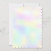 キュートな恐竜トラクターレインボーB2S学校誕生日 (裏面)