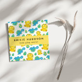 キュートな恐竜、キッズセ遊ンタ、アクティビティセンター スクエア名刺