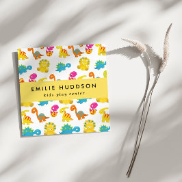 キュートな恐竜、キッズセ遊ンタ、アクティビティセンター スクエア名刺