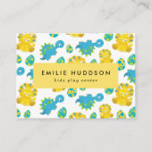 キュートな恐竜、キッズセ遊ンタ、アクティビティセンター 名刺 (正面)