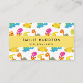 キュートな恐竜、キッズセ遊ンタ、アクティビティセンター 名刺 (正面)