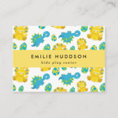 キュートな恐竜、キッズセ遊ンタ、アクティビティセンター 名刺 (正面)