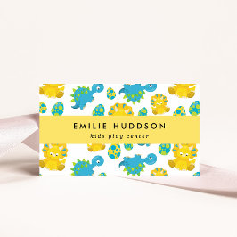 キュートな恐竜、キッズセ遊ンタ、アクティビティセンター 名刺