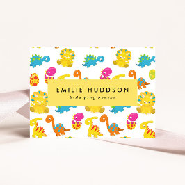 キュートな恐竜、キッズセ遊ンタ、アクティビティセンター 名刺
