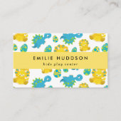 キュートな恐竜、キッズセ遊ンタ、アクティビティセンター 名刺 (正面)