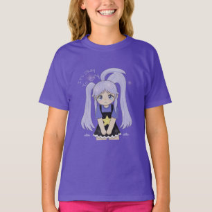 キュートな悲しい女の子の手描きイラスト - 大丈夫です Tシャツ