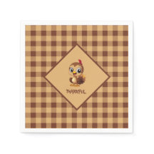 キュートな感謝の七面鳥