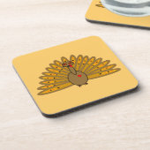 キュートな感謝祭の友情トルコ コースター (左側)