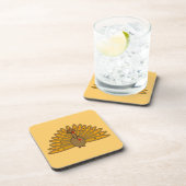 キュートな感謝祭の友情トルコ コースター (右側)