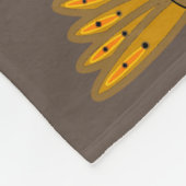 キュートな感謝祭の友情トルコ フリースブランケット (角)