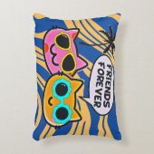 キュートな慎重な猫のアクセント枕！ アクセントクッション (正面(垂直))