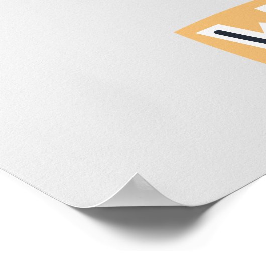 キュートな探索ベアキッズルーム ポスター (角)