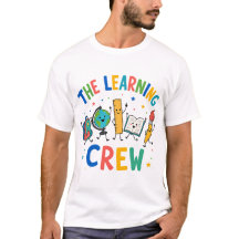 キュートな文房具Tシャツ 学習クルー