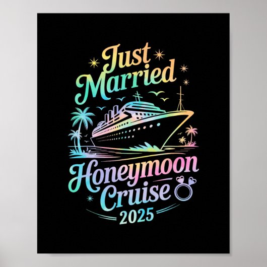 キュートな新婚ハネムーン・クルーズ 2025 新婚旅行 ポスター (正面)