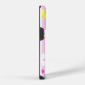 キュートな明るい虹ステッカー柄iPhoneケース iPhoneケース (右側面)