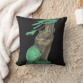 キュートな木のハガーベアーワイルドライフデザイン クッション (ブランケット)