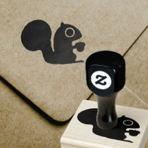 キュートな木の葉リス（ナット付）