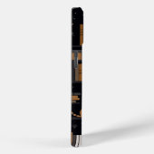 キュートな本猫書籍ブラウン Case-Mate iPhoneケース (裏面 / 右)