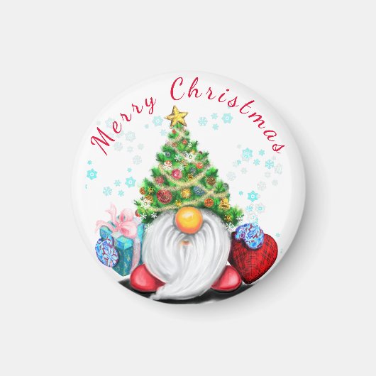 キュートな格言とギフトクリスマスマグネット マグネット (正面)
