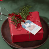 キュートな森のキツネ クリスマス ギフトタグ