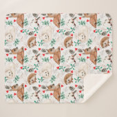 キュートな森クリターズシェルパブランケット シェルパブランケット (正面(横))