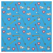 キュートな歯科用品 ファブリック (見本)