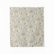 キュートな水彩ゲーゼタペストリー/背景