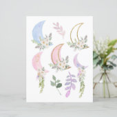 キュートな水彩月&フローラ切り出しfor Journal (スタンド正面)