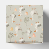 キュートな水色グース&サンキューペアボックス フェイバーボックス (上部)