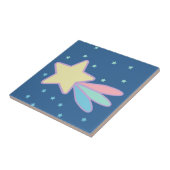 キュートな流れ星 コメット タイル (側面)