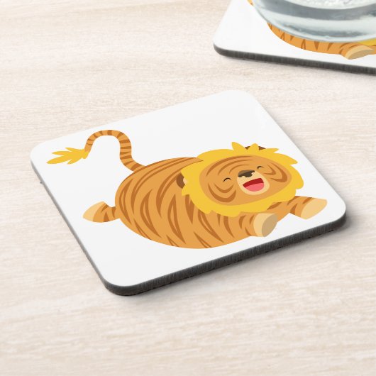 キュートな漫画の弾力のあるリガーセットのコースター コースター (左側)