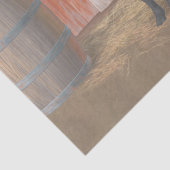 キュートな灰色の斑点ヤギ 薄葉紙 (詳細)