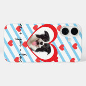 キュートな犬の愛をテーマにしたスマホケース - 私 + あなた = 愛 - Adora Case-Mate iPhoneケース (裏面 (横))