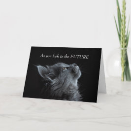 キュートな猫を卒業するときの評価 カード