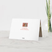 キュートな猫を応援 カード (裏面)