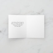 キュートな猫ハッピーサンクスギビング サンキューカード (内部)