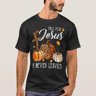 キュートな秋のイエス様 Tシャツ