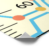 キュートな科学者の成長チャート ポスター (角)