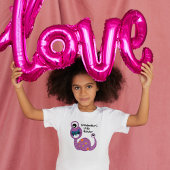 キュートな紫色のサイクロプスモンスタおもしろいーおもしろい子供へ Tシャツ