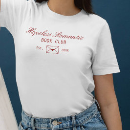 キュートな絶望的ロマンチスト読書クラブ Tシャツ