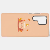 キュートな美意識のイラストアートのスマホケース SAMSUNG GALAXYケース (裏面横)