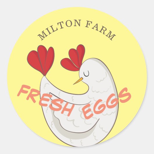 キュートな脚生卵モノグラム ラウンドシール (正面)