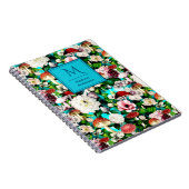 キュートな花きのこ青庭 ノートブック (右側)
