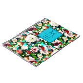 キュートな花きのこ青庭 ノートブック (左側)