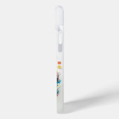 キュートな花付き猫紙切り出し Case-Mate iPhoneケース (裏面 / 左)